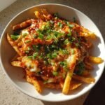 Korean Gochujang Loaded Fries