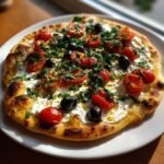 Labneh & Herb Pizza (Levantine Yogurt Cheese)
