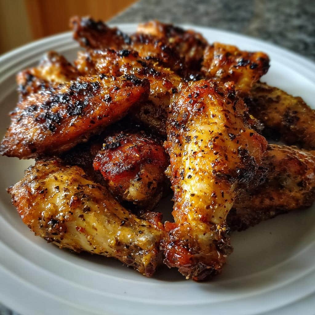 Lemon Pepper Wings - detail 1