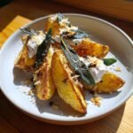 Loaded Wedges with Black Garlic & Crispy Sage