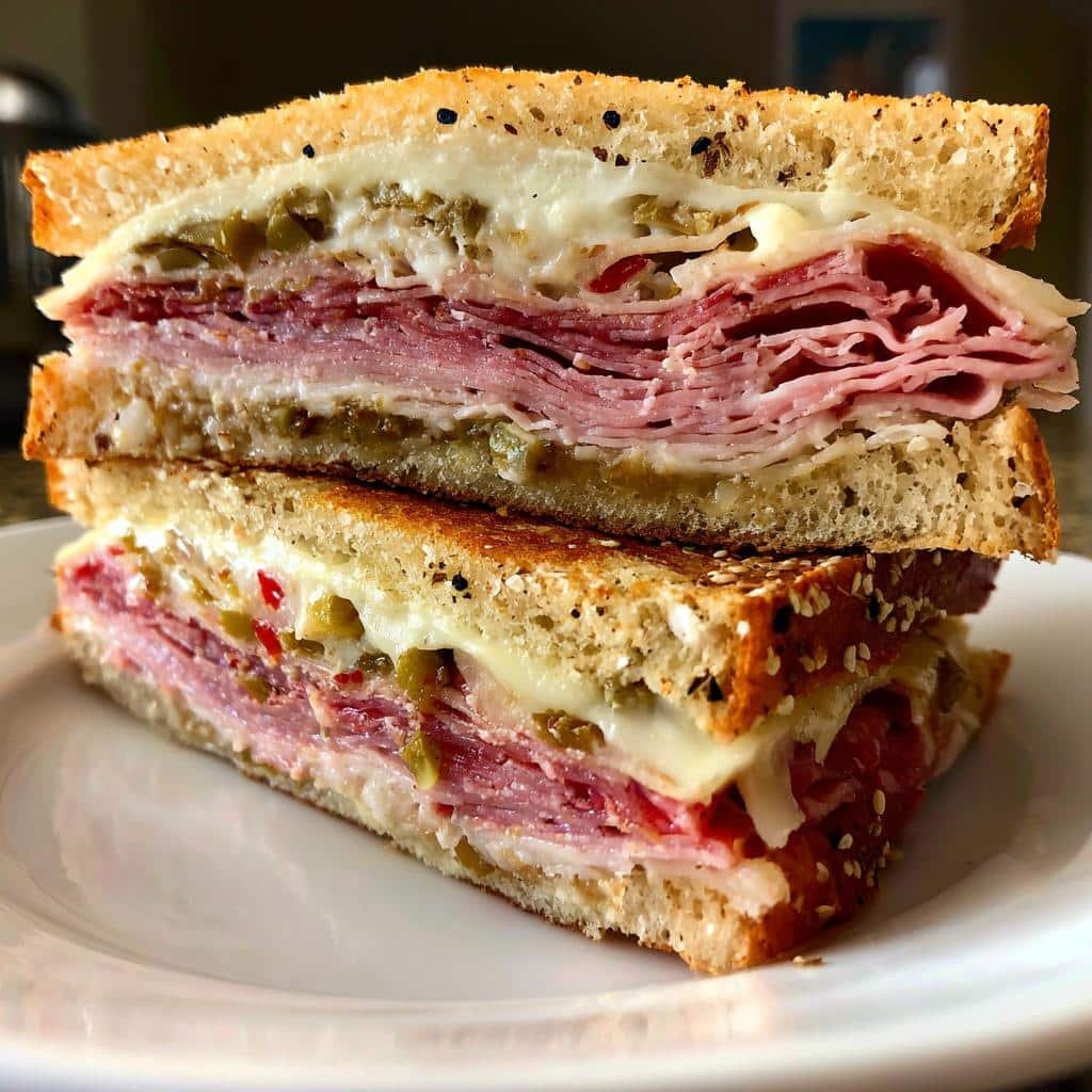 New Orleans Muffuletta Sandwich
