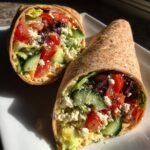 Olive & Feta Vegetable Wraps