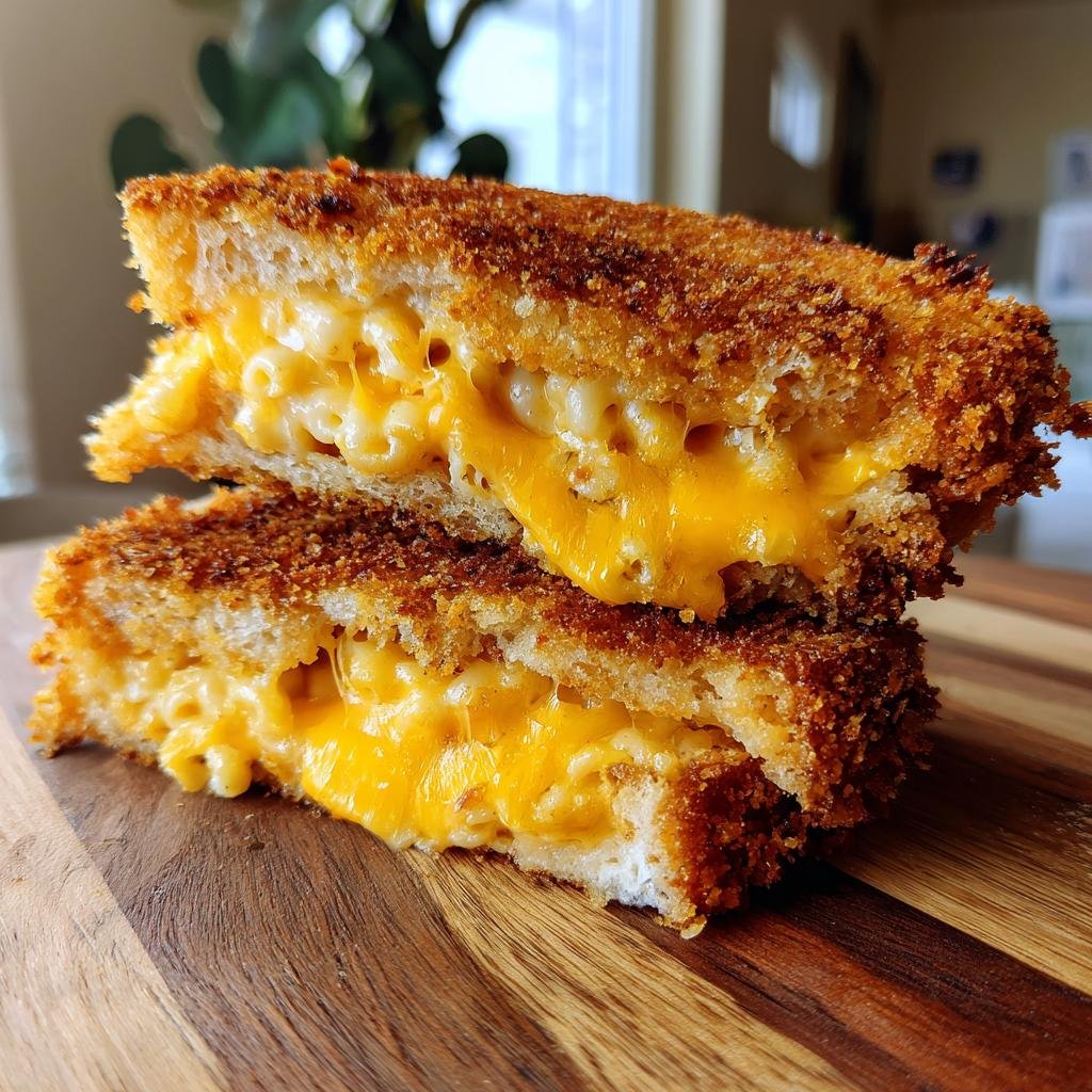 Amazing 15-Minute Panko-Crusted Mac & Cheese Sandwich That Melts Hearts 4 Panko-Crusted Mac & Cheese Sandwich - detail 1