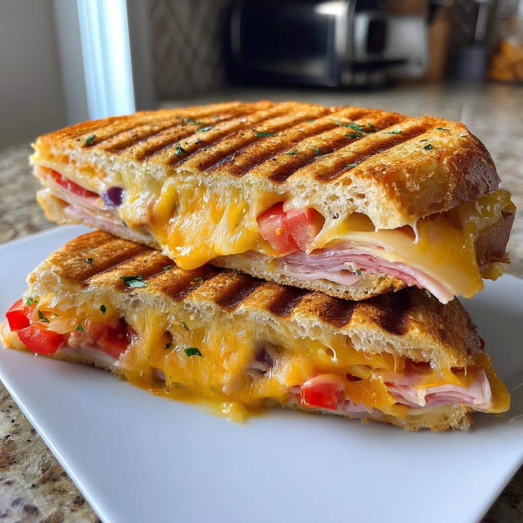 Pressed Panini Sandwich - detail 1