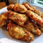 Ranch seasoned chicken wing bites (air fryer)
