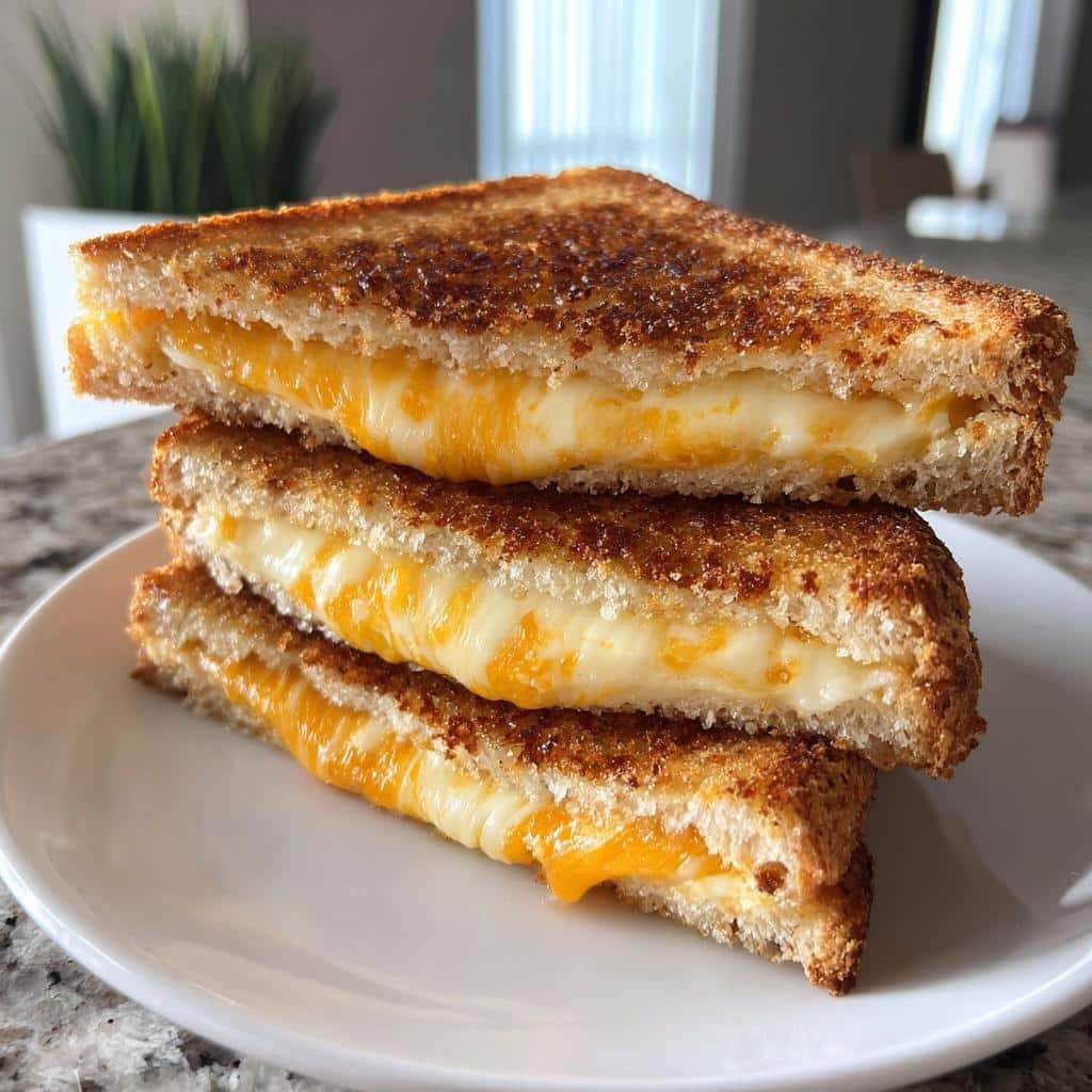 Simple 3-Ingredient Cheese Sandwich - detail 1