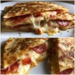 Simple Pizza Quesadillas Recipe