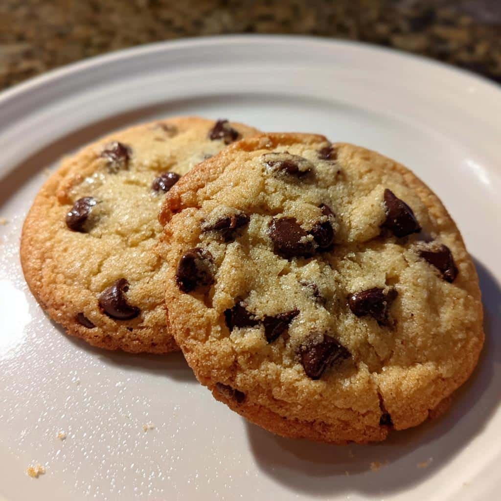 Small Batch Air Fryer Chocolate Chip Cookies (2-4 servings)