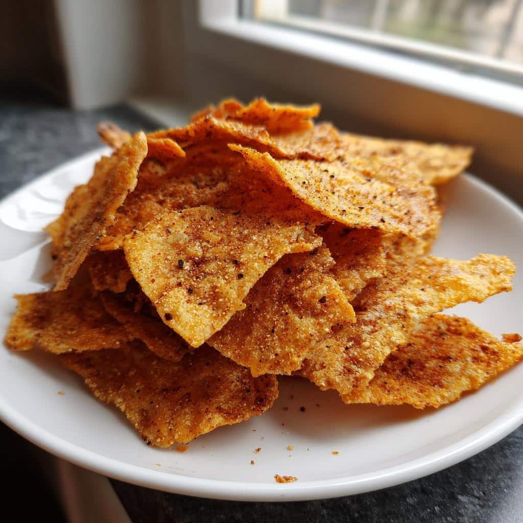 Spicy Lentil Chips