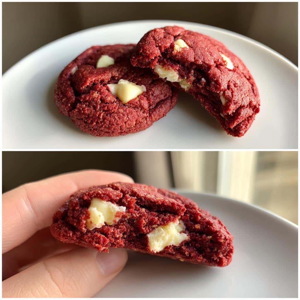 Starbucks Red Velvet Cookies (Air Fryer Copycat)