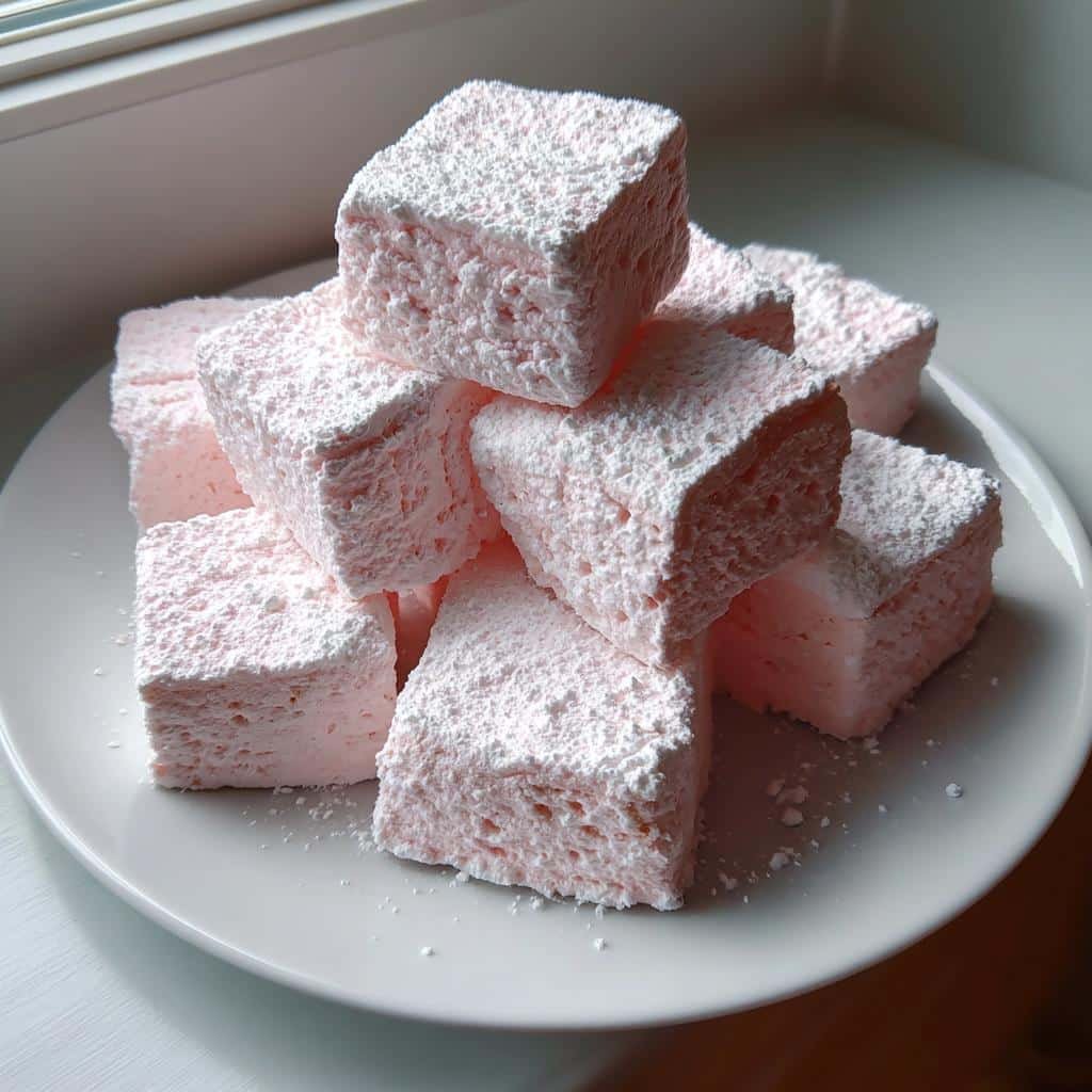 Strawberry Marshmallows