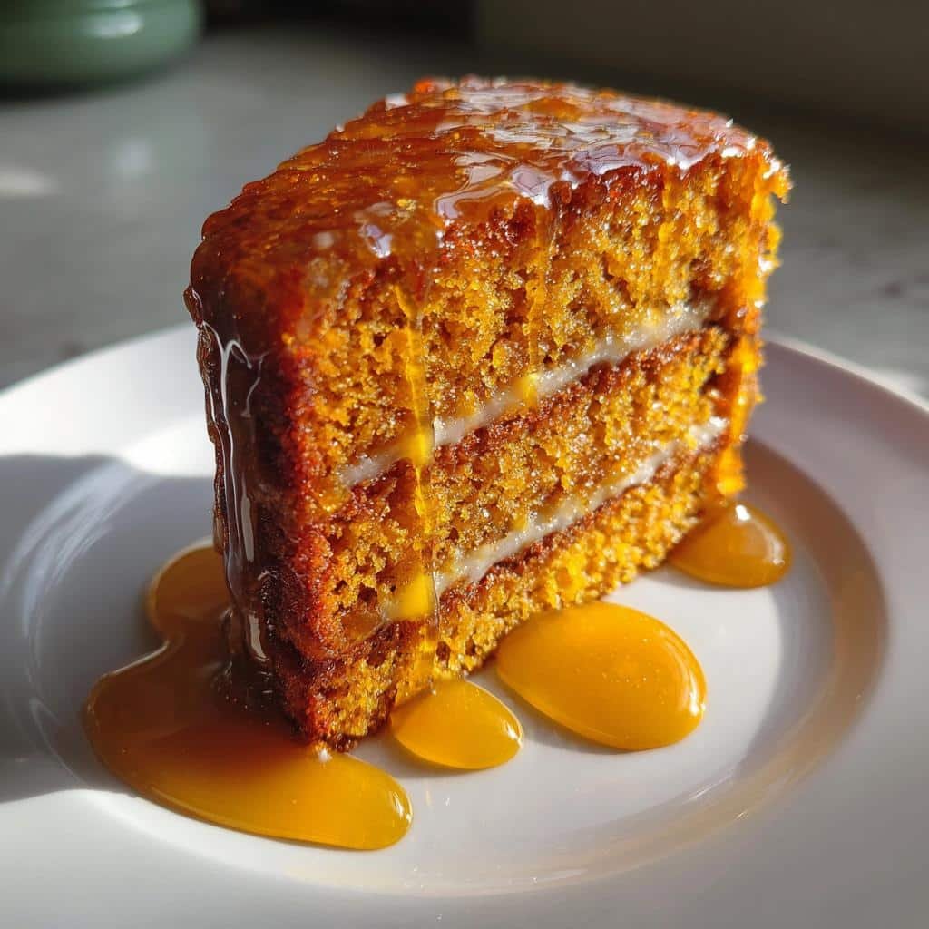 Sweet Potato Honeybun Cake