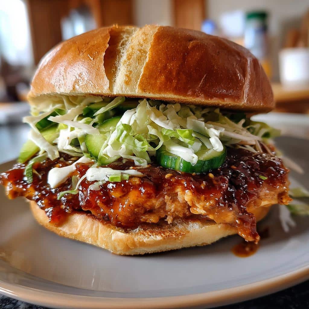 Spicy Thai Chili Chicken Sandwich in Just 25 Minutes 4 Thai Chili Chicken Sandwich - detail 1