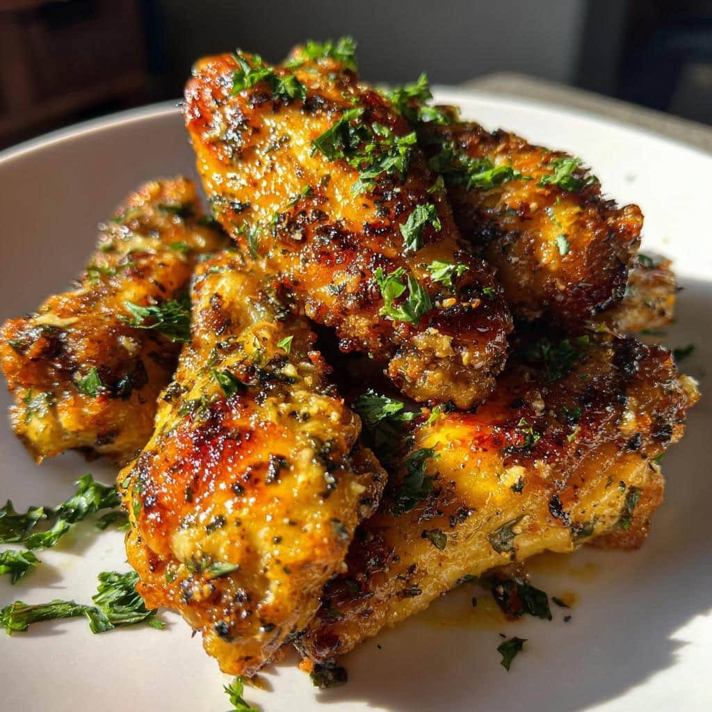 Truffle Parmesan Air Fryer Wings