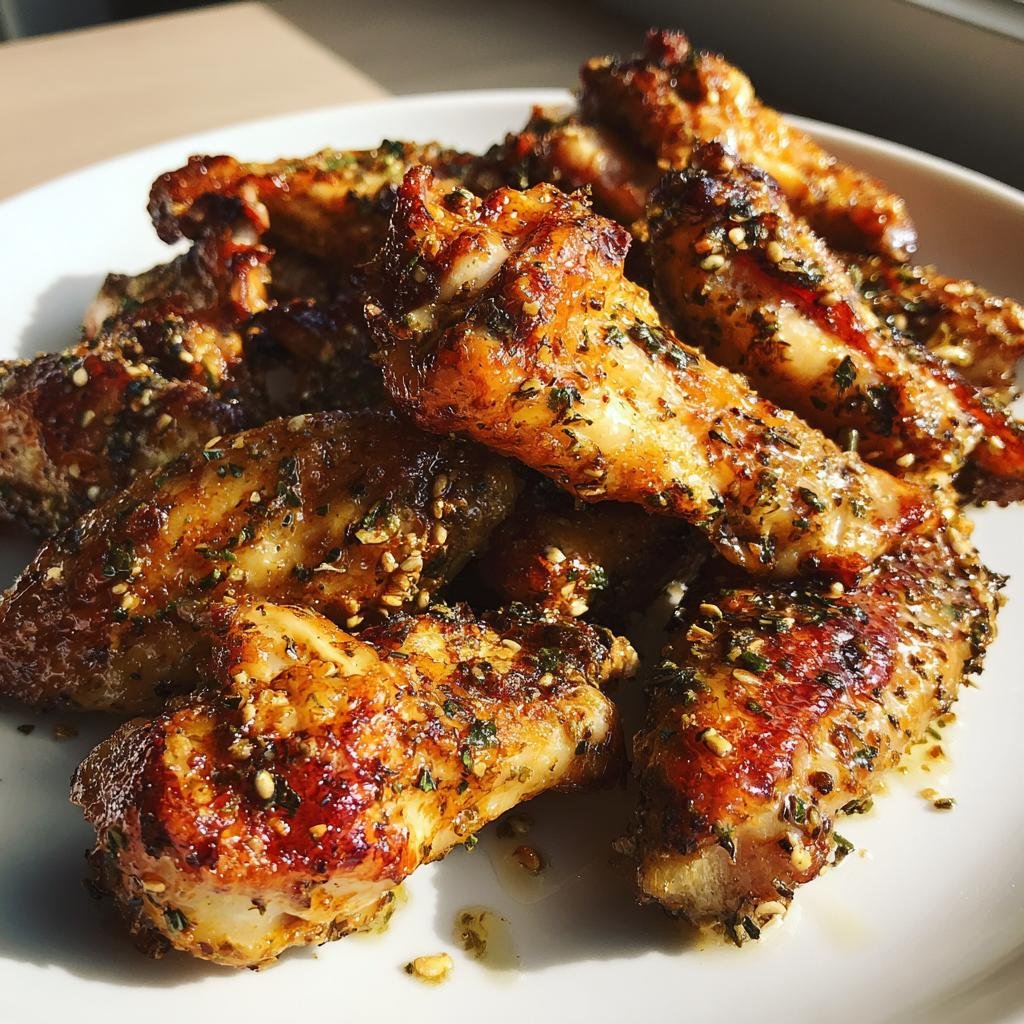 Za'atar Wings - detail 1