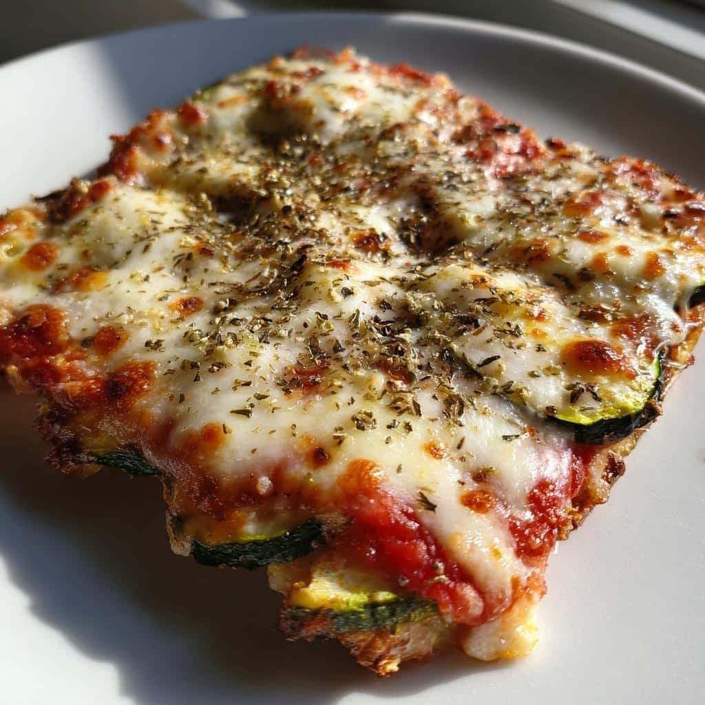 Zucchini Pizza (Crustless)