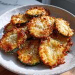 Zucchini chip bites with parmesan (air fryer)