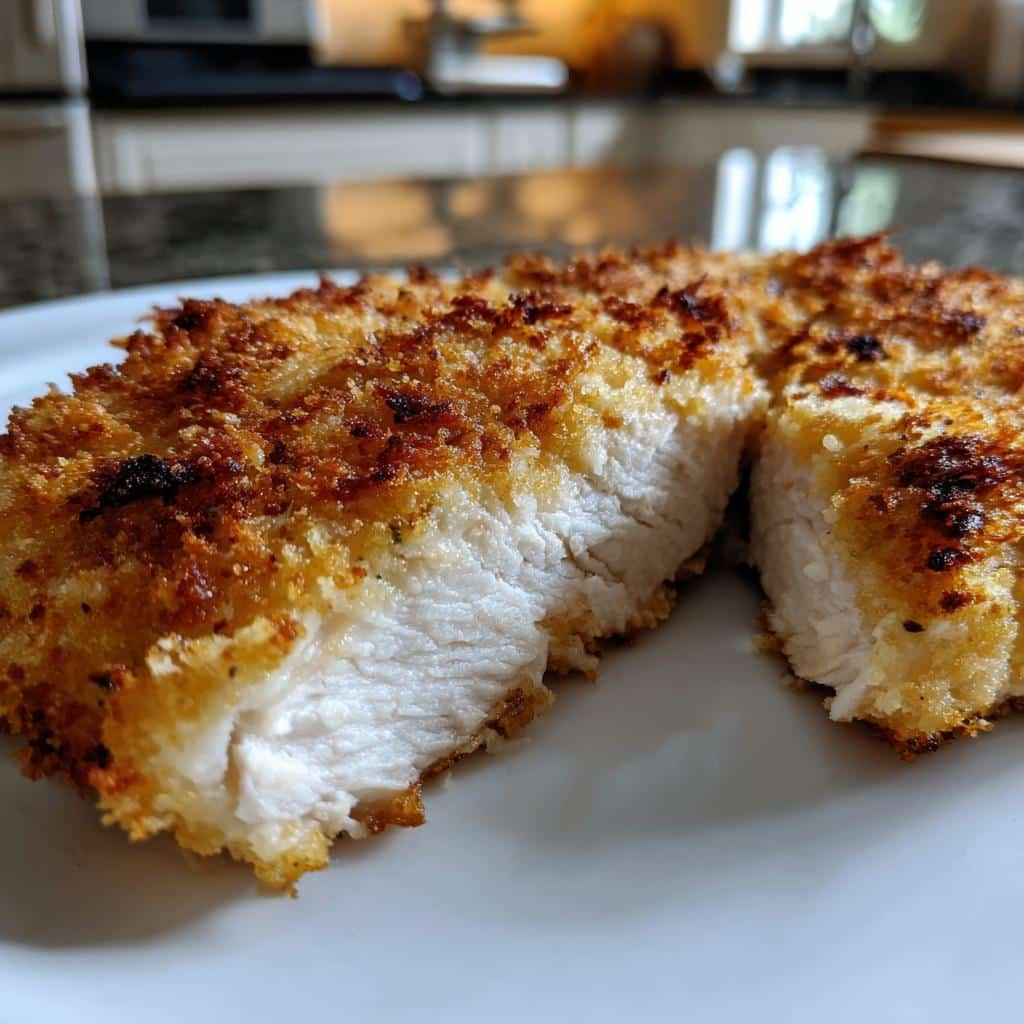 delicious Air Fryer Breaded Chicken Breast