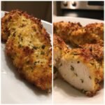 Air Fryer 5-Ingredient Chicken Breast Garlic Parmesan