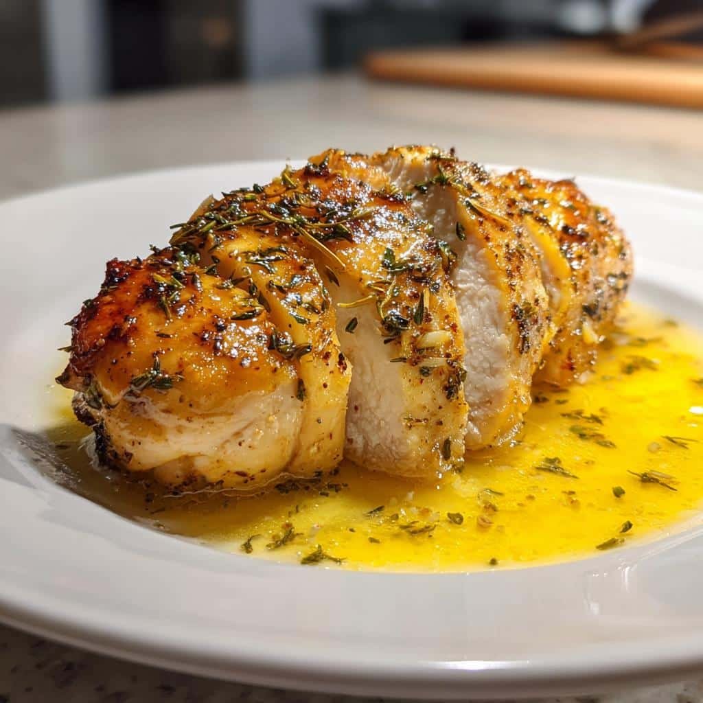 Air Fryer 5-Ingredient Chicken Breast Lemon Herb - detail 1