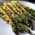 Air Fryer Asparagus Parmesan