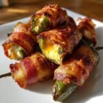 Air Fryer Bacon‑Wrapped Jalapeño Cheese Sticks