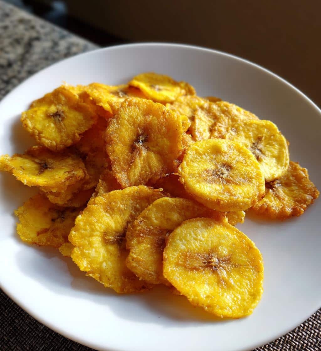 Air Fryer Banana Chips (Crispy Fried)