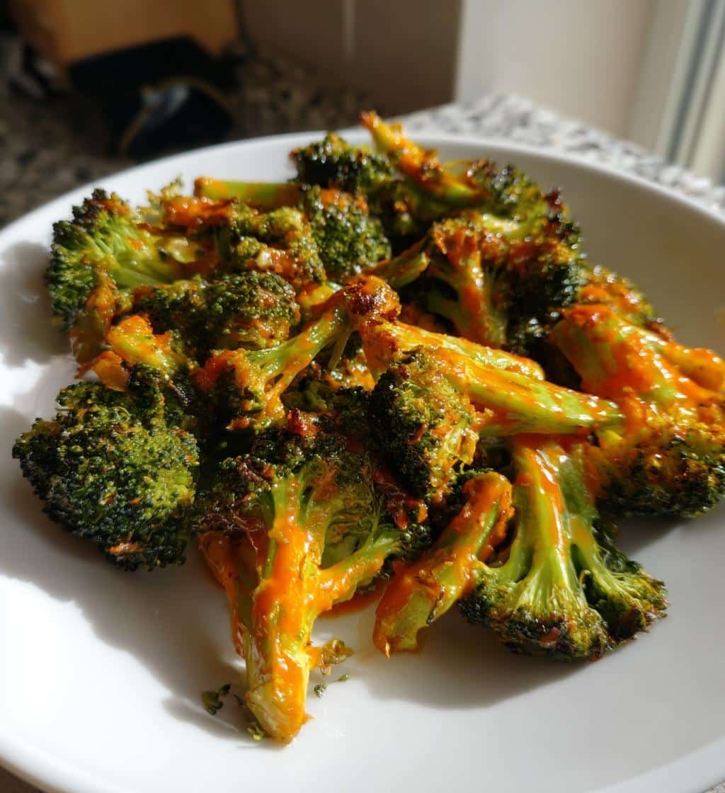 Air Fryer Broccoli Spicy Buffalo - detail 1
