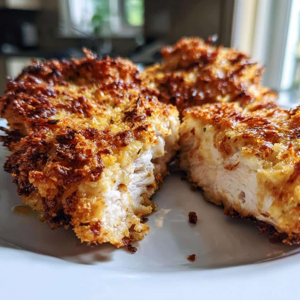 Air Fryer Budget Chicken Thighs Garlic Parmesan
