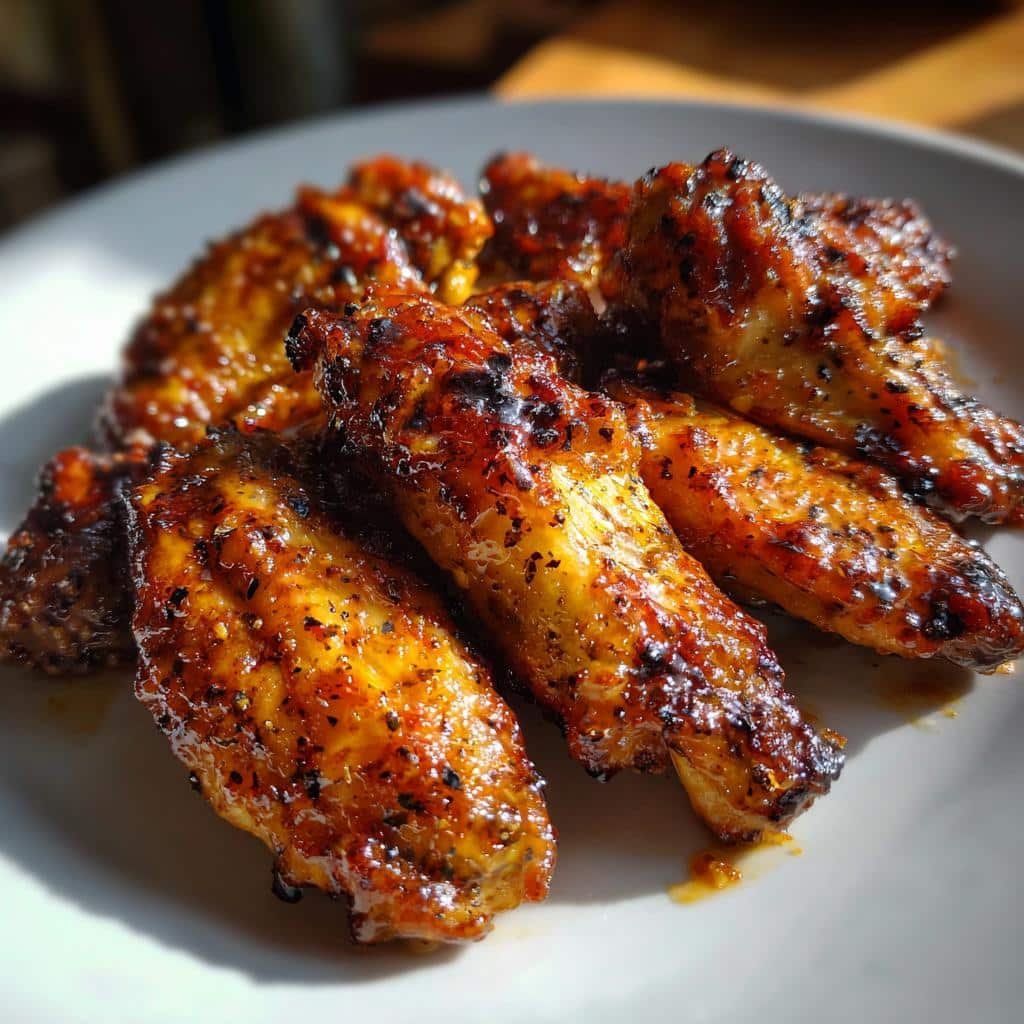 Air Fryer Carolina Mustard BBQ Air Fryer Wings - detail 1