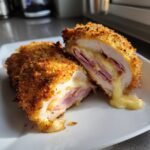 Air Fryer Chicken Cordon Bleu