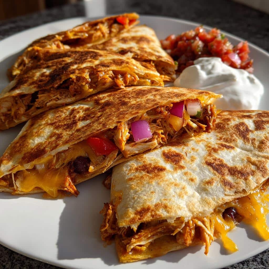 Air Fryer Chicken Quesadillas - detail 1