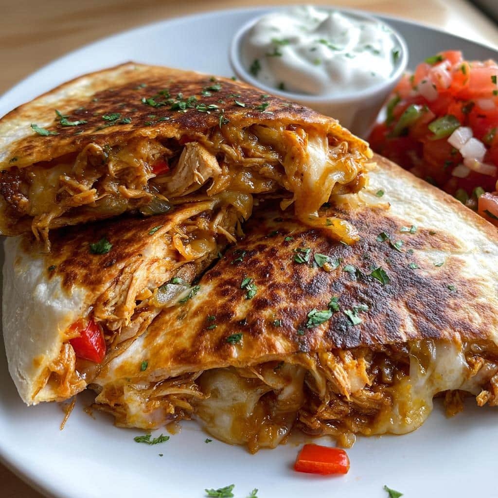 Air Fryer Chicken Quesadillas - detail 1