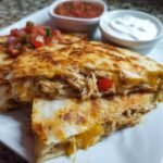 Air Fryer Chicken Quesadillas