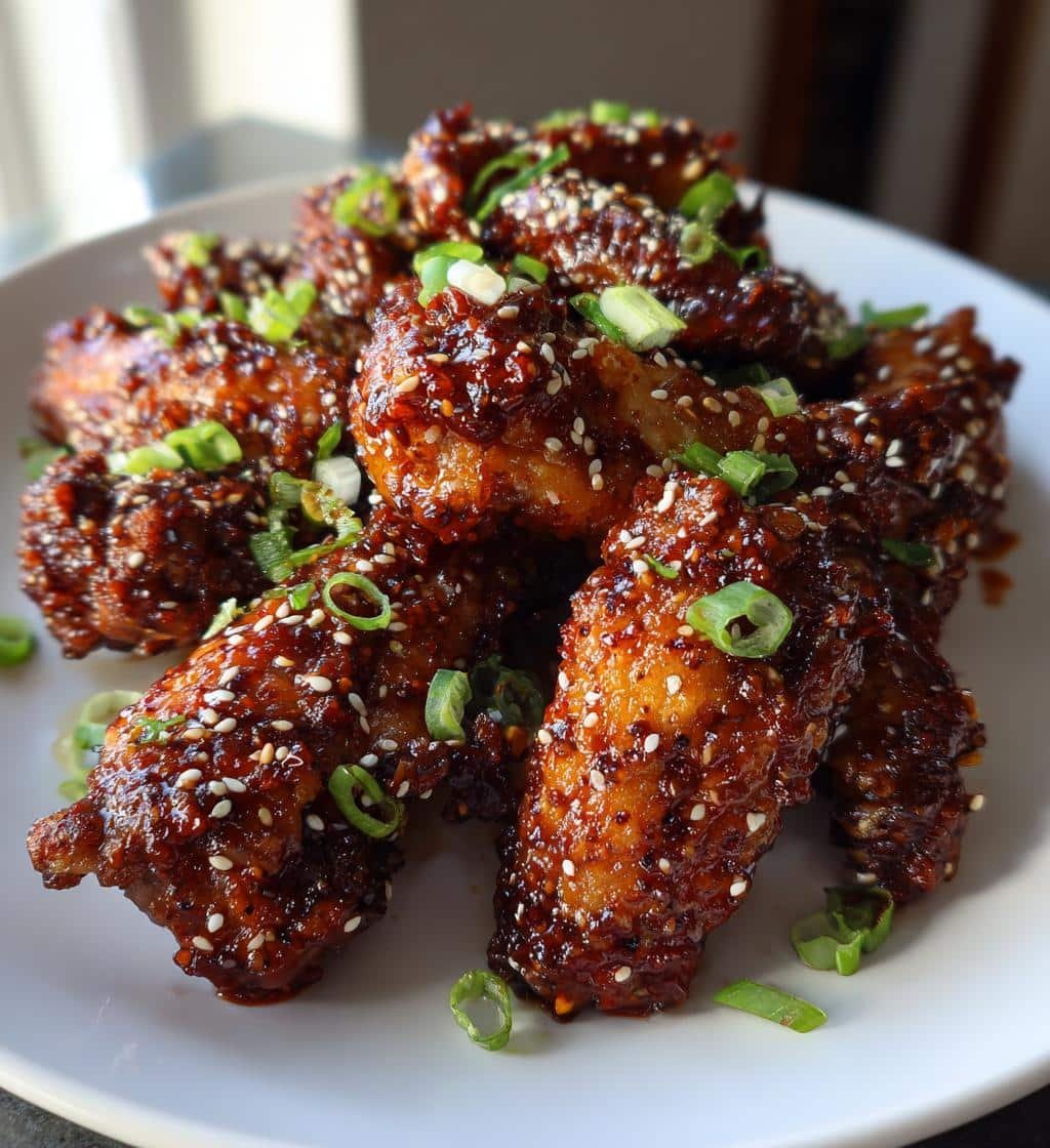 Air Fryer Chili Garlic Wings Asian Style - detail 1