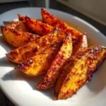 Air Fryer Chili-Lime Sweet Potato Wedges