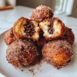 Air Fryer Chocolate Chip Churro Dough