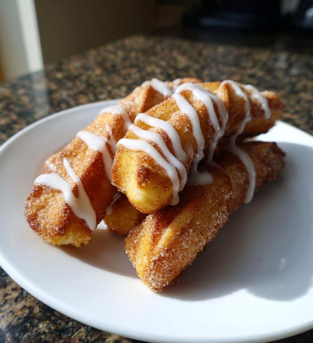 Air Fryer Cinnamon Roll Churros - detail 1