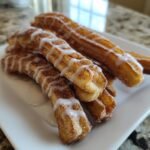 Air Fryer Cinnamon Roll Churros