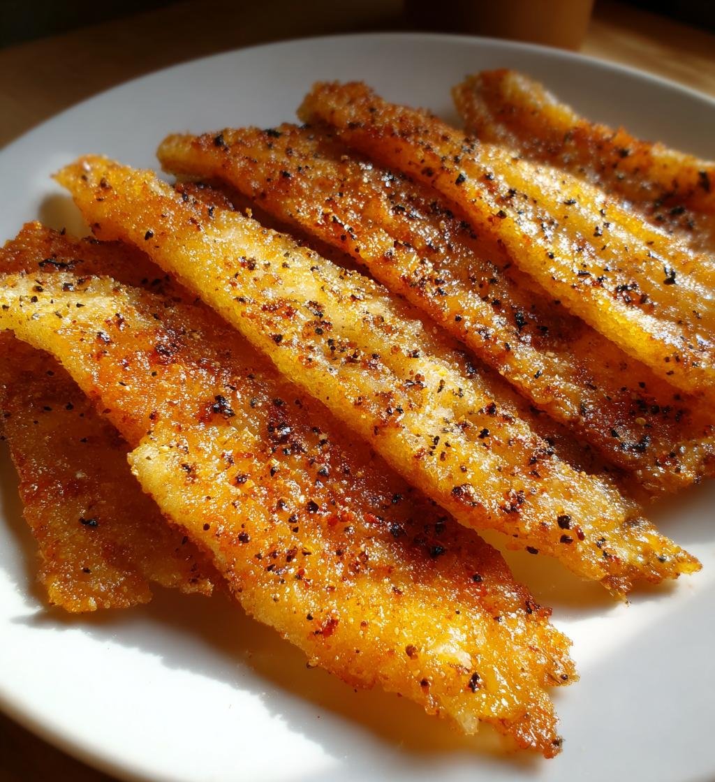 Air Fryer Cod Skin Crisps