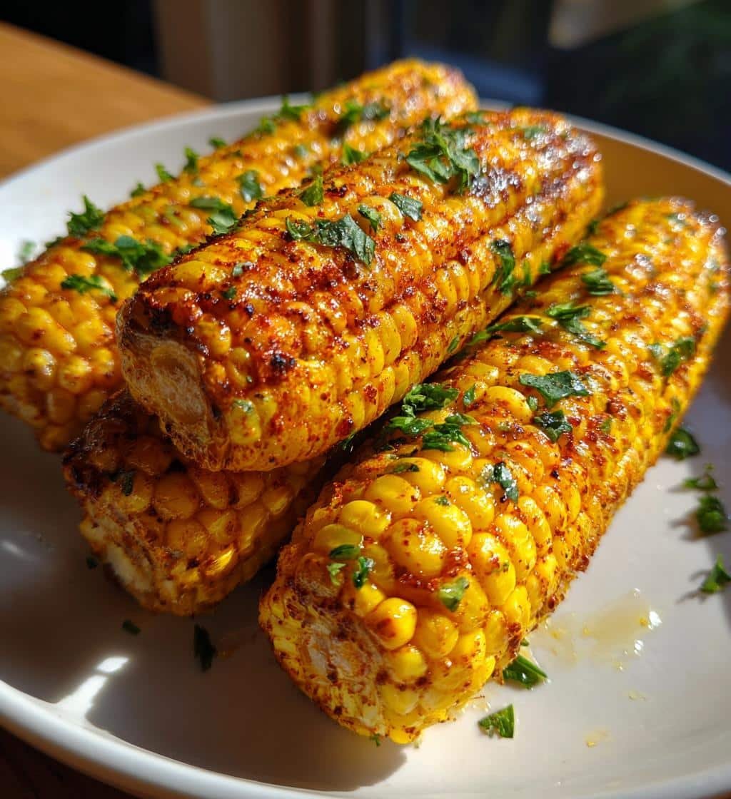 Air Fryer Corn Cajun Spiced - detail 1