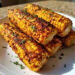 Air Fryer Corn Cajun Spiced