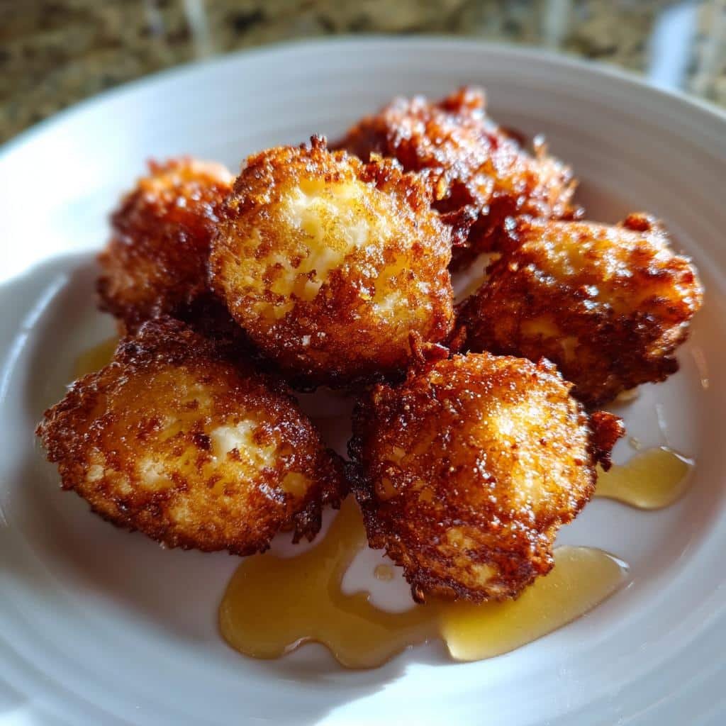 Air Fryer Cottage Cheese Apple Fritters - detail 1