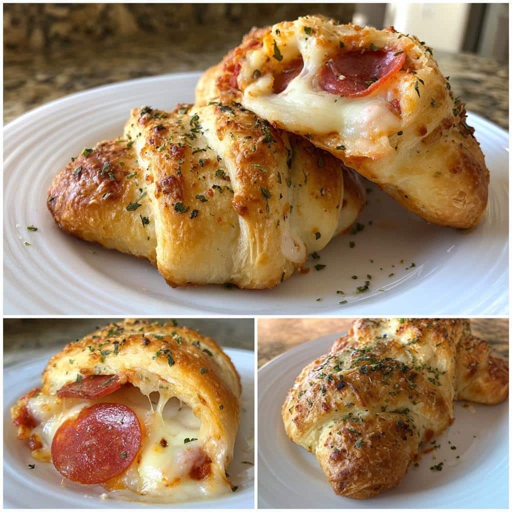 Air Fryer Crescent Roll Pizza Bites with Cream Cheese