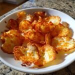 Air Fryer Crispy Charred Garlic Chips