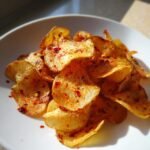 Air Fryer Crispy Chili Crisp Potato Chips