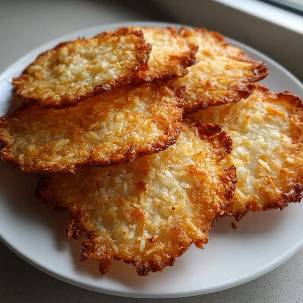Air Fryer Crispy Coconut Flour Crisps - detail 1