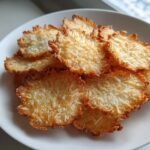 Air Fryer Crispy Coconut Flour Crisps