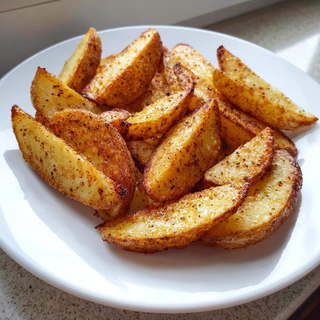 Air Fryer Crispy Cottage Fries Rustic