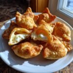 Air Fryer Crispy Cream Cheese Wontons